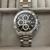 Tag Heuer Formula 1 Calibre 16 Automatic Chronograph Black Dial Silver Steel Strap Watch for Men - CAZ2010.BA0876 Authentic Buy Shop Now