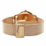 Calvin Klein Minimal White Dial Rose Gold Mesh Bracelet Watch for Women - K3M22Y2X Authentic Buy Shop Now
