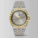 Tudor Royal Automatic Silver Dial Two Tone Steel Strap Watch for Men - M28603-0001 Authentic Buy Shop Now