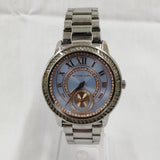 Michael Kors Madelyn Quartz Blue Dial Silver Steel Strap Watch For Women - MK6286 Authentic Buy Shop Now