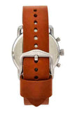 Fossil The Commuter Blue Dial Brown Leather Strap Watch for Men - FS5401 Authentic Buy Shop Now