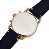 Fossil The Commuter Blue Dial Blue Leather Strap Watch for Men - FS5404 Authentic Buy Shop Now