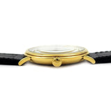 Calvin Klein Surround Silver Dial Black Leather Strap Watch for Men - K3W215C6 Authentic Buy Shop Now