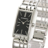 Burberry Heritage Black Dial Silver Stainless Steel Strap Watch for Women - BU9501 Authentic Buy Shop Now