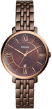 Fossil Jacqueline Brown Dial Brown Steel Strap Watch for Women - ES4275 Authentic Buy Shop Now