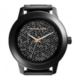 Michael Kors Kinley Silver Dial Black Steel Strap Watch for Women - MK5999 Authentic Buy Shop Now