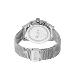 Hugo Boss Jet Chronograph Grey Dial Silver Mesh Bracelet Watch for Men - 1513440 Authentic Buy Shop Now