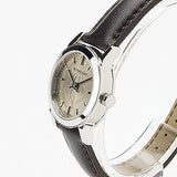 Burberry The City Beige Dial Brown Leather Strap Watch for Women - BU9208 Authentic Buy Shop Now