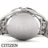 Citizen Eco Drive Black Dial Silver Steel Strap Watch For Men - BM7250-56E Authentic Buy Shop Now