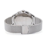 Tommy Hilfiger Weston Chronograph Blue Dial Silver Mesh Bracelet Watch For Men - 1710504 Authentic Buy Shop Now