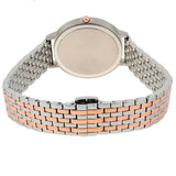 Emporio Armani Modern Slim Analog Mother of Pearl Dial Two Tone Steel Strap Watch For Women - AR11157 Authentic Buy Shop Now