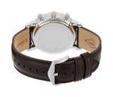 Fossil Neutra Chronograph White Dial Brown Leather Strap Watch for Men - FS5380 Authentic Buy Shop Now