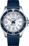 Breitling Superocean II Automatic 42mm White Dial Blue Rubber Strap Watch for Men - A17366D81A1S2 Authentic Buy Shop Now