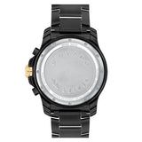 Movado Series 800 Chronograph Black Dial Black Steel Strap Watch For Men - 2600180 Authentic Buy Shop Now