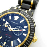 Versace V Extreme Pro Two Tone Dial Stainless Steel Strap Watch for Men - VCN040017 Authentic Buy Shop Now