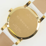 Burberry The City White Dial White Leather Strap Watch for Women - BU9110 Authentic Buy Shop Now