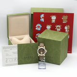 Gucci Dive Doraemon Brown Dial Brown Leather Strap Watch For Men - YA136334 Authentic Buy Shop Now