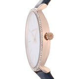 Michael Kors Pyper Analog White Dial Black Leather Strap Watch For Women - MK2804 Authentic Buy Shop Now