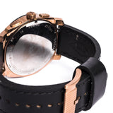 Fossil Machine Chronograph Black Dial Black Leather Strap Watch for Men - FS5120 Authentic Buy Shop Now