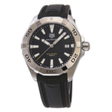 Tag Heuer Aquaracer Quartz Black Dial Black Rubber Strap Watch for Men - WBD1110.FT8021 Authentic Buy Shop Now