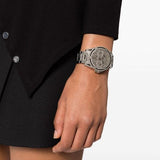 Guess Queen Quartz Silver Dial Silver Steel Strap Watch For Women - GW0464L1 Authentic Buy Shop Now