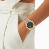 D1 Milano Ultra Thin Malachite Green Dial Gold Steel Strap Watch for Men - D1-UTBJ30 Authentic Buy Shop Now