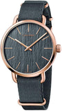 Calvin Klein Even Grey Dial Grey NATO Strap Watch for Men - K7B216P3 Authentic Buy Shop Now