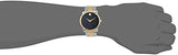 Movado Museum Classic Black Dial Two Tone Steel Strap Watch For Men - 606899 Authentic Buy Shop Now