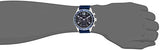 Guess Fleet Chronograph Black Dial Blue Rubber Strap Watch for Men - W0971G2 Authentic Buy Shop Now