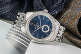 Breitling Premier Automatic 40mm Blue Dial Silver Steel Strap Watch for Men - A37340351C1A1 Authentic Buy Shop Now