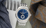Breitling Premier Automatic 40mm Blue Dial Silver Steel Strap Watch for Men - A37340351C1A1 Authentic Buy Shop Now