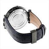 Versace V Race Chronograph Quartz Blue Dial Blue Leather Strap Watch For Men - VEBV00419 Authentic Buy Shop Now