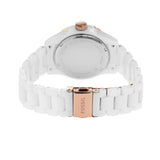 Fossil FB-01 Analog White Dial White Ceramic Strap Watch for Women - CE1107 Authentic Buy Shop Now