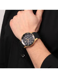 Maserati SFIDA Chronograph Black Dial Rubber Strap Watch For Men - R8871640001 Authentic Buy Shop Now