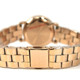 Marc Jacobs Baker Navy Blue Dial Rose Gold Steel Strap Watch for Women - MBM3332 Authentic Buy Shop Now