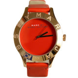 Marc Jacobs Blade Red Dial Red Leather Strap Watch for Women - MBM1210 Authentic Buy Shop Now