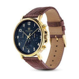 Tommy Hilfiger Daniel Blue Dial Brown Leather Strap Watch for Men - 1710380 Authentic Buy Shop Now
