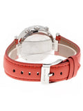 Michael Kors Parker Silver Dial Red Leather Strap Watch for Women - MK2278 Authentic Buy Shop Now