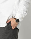 Fossil Townsman Chronograph Black Dial Brown Leather Strap Watch for Men - FS5280 Authentic Buy Shop Now