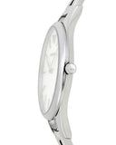 Emporio Armani Aurora Mother Of Pearl White Dial Silver Steel Strap Watch For Women - AR11054 Authentic Buy Shop Now