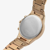 Guess Moonlight Multi Function Diamonds White Dial Rose Gold Steel Strap Watch for Women - GW0320L3 Authentic Buy Shop Now