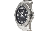 Breitling Aerospace Evo Black Dial Silver Steel Strap Watch for Men - E79363101B1E1 Authentic Buy Shop Now