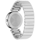 Gucci G Interlocking Silver Dial Silver Steel Strap Watch For Women - YA133308 Authentic Buy Shop Now