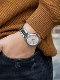 Gucci G Timeless Silver Dial Silver Steel Strap Unisex Watch - YA126442 Authentic Buy Shop Now