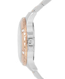 Guess Mist Quartz Silver Dial Two Tone Steel Strap Watch For Women - W0443L4 Authentic Buy Shop Now
