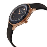 Swarovski Octea Nova Grey Dial Grey Leather Strap Watch for Women - 5295358 Authentic Buy Shop Now
