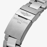 Breitling Avenger Automatic 43mm Black Dial Silver Steel Strap Watch for Men - A17318101B1A1 Authentic Buy Shop Now