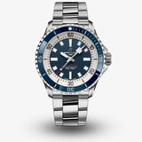 Breitling Superocean Automatic 42mm Blue Dial Silver Steel Strap Watch for Men - A17375E71C1A1 Authentic Buy Shop Now