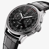 Breitling Premier B01 Chronograph 42 Black Dial Black Leather Strap Watch for Men - AB0145221B1P1 Authentic Buy Shop Now