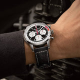 Breitling Top Time B01 Deus Black Dial Black Leather Strap Watch for Men - AB01765A1B1X1 Authentic Buy Shop Now